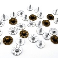 Rivets Fasteners Studs Button Sewing Leather craft Bag Jeans 9.5 mm, AQC