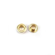 3mm solid brass eyelets with washers - silver, black, gold, antique brass, AMW
