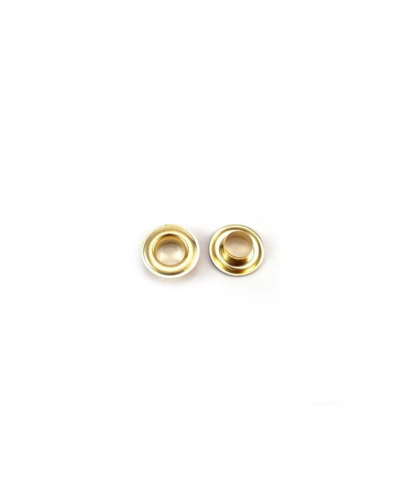 4mm solid brass eyelets with washers - silver, black, gold, antique ...