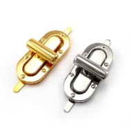 Craft Case Clasp Turnlock Bag Purse Belt Twist Lock Size 52 mm, AQ7
