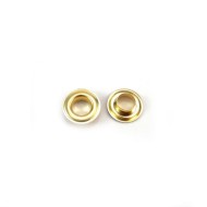 Solid brass eyelets 17mm opening, 32mm flange and washers, Self piercing, ANR