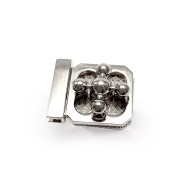 Craft Case Clasp Turnlock Bag Purse Belt Twist Lock Size 31 mm, Nickel, APZ