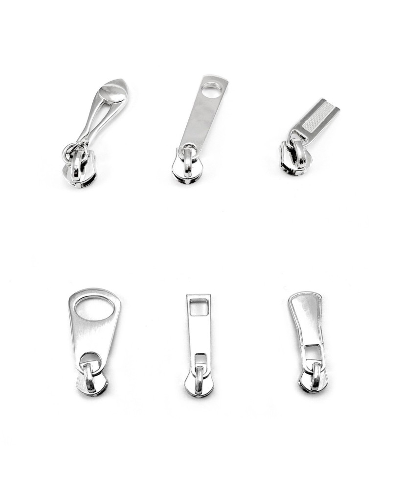 Slider pull num.5 for metal chain zip zipper puller repair replace kit