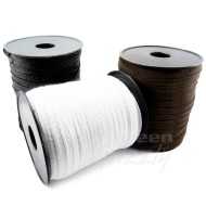 Cotton Bunting Apron Herringbone twill webbing tape sewing strap white beige