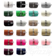 Continuous metal chain zip zipping upholstery №5 range of colours AQY+AQX 