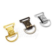 Solid Bag Clasps Lobster Swivel Trigger Clips and D ring for 30 mm webbing, AVU