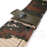 Adjustable Nylon Army Military Tactical Camo Belt Hunt Heavy Duty AT1