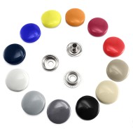 17 mm Plastic Poppers Snap Fasteners Press Studs Sewing Clothing Buttons, B3A