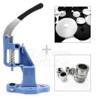 Starter set professional button making machine, setting tool and 50 blanks S004