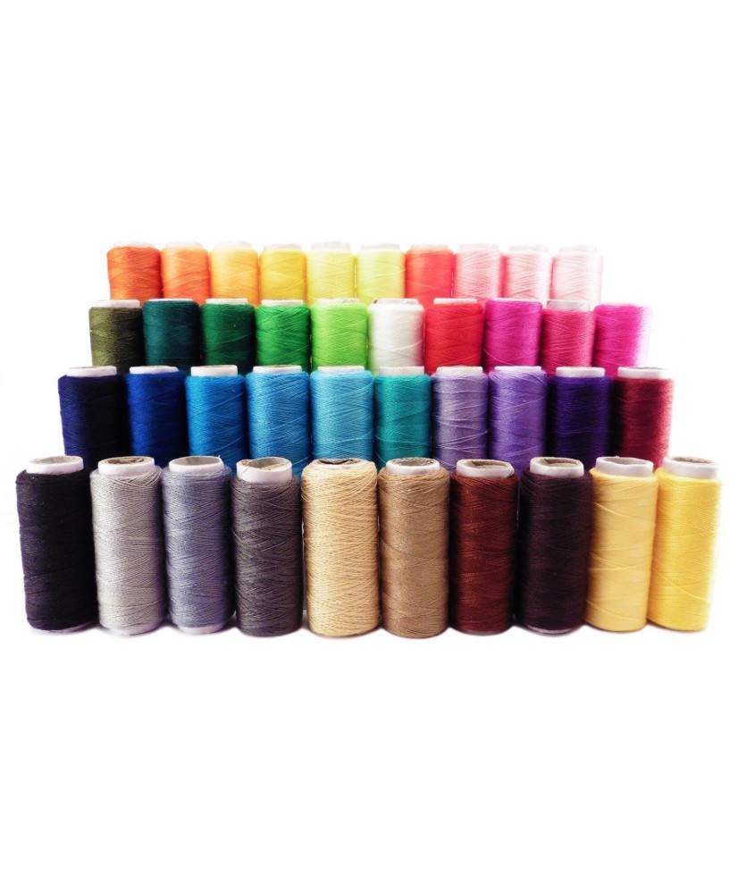 402 Polyester Sewing Thread Cords for Cloth or DIY 0.1mm thick 120 m roll, B4G