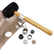 Self cover buttons mould, tool, die for professional button making machine