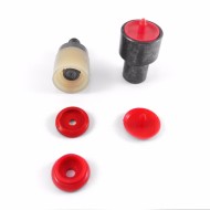 Hand press Fixing tool die for - 15 mm Plastic Resin snaps button fasteners B6C