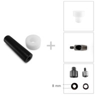 DIY kit for eyelet hand setting tool plus punch hole cutter repair grommets