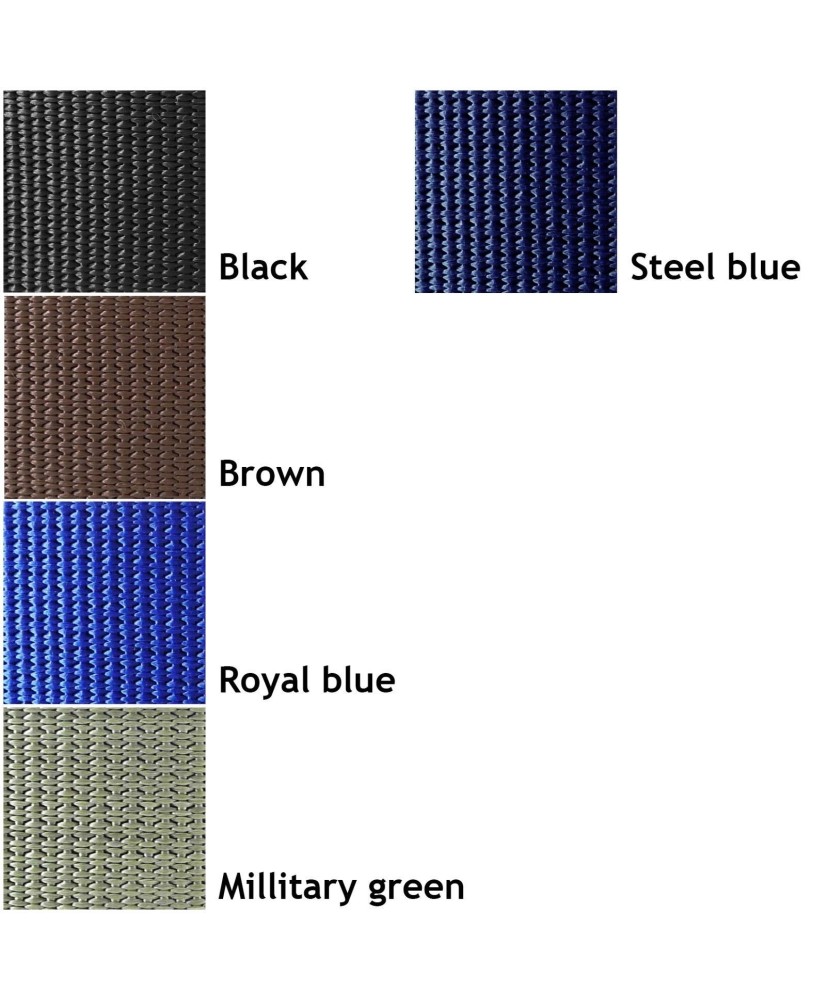 40 mm - B3S, Blue Polypropylene Webbing Nylon Strapping Bags Straps Weave 10 15 20 25 30 40 50 mm 10 m Green Grizzly