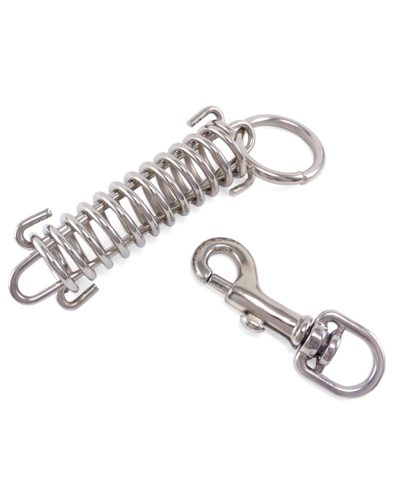 Anti pull spring shock absorber simply attach to your lead dog collar BEX+B5Z