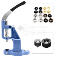 Starter set, hand press, die tool for eyelets grommets and eyelets, S002