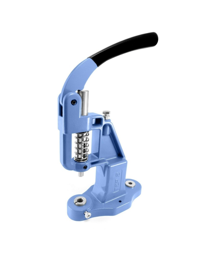 Universal hand press machine for rivets, press fasteners and button making ATR