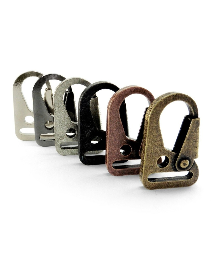 Heavy Duty Steel 25 mm 1" sling clips Spring Snap Hook Strap Attachment for Gun , BDV