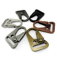 Heavy Duty Steel 25 mm 1" sling clips Spring Snap Hook Strap Attachment for Gun , BDV